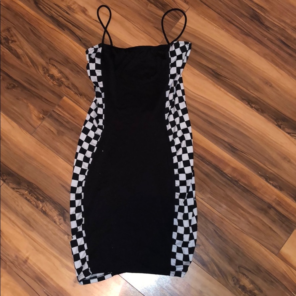 Bodycon checkered Dress